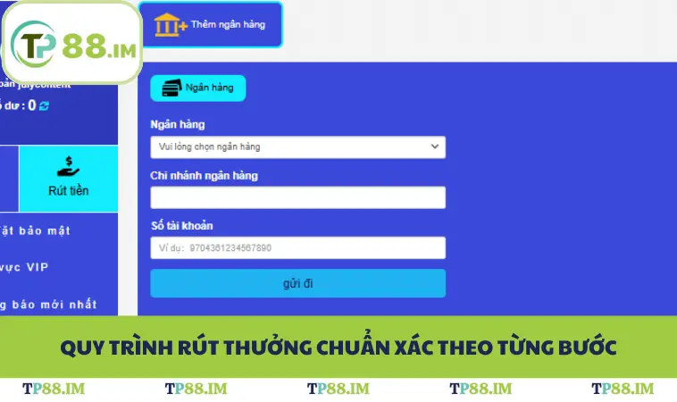 Quy trình rút thưởng chuẩn xác theo từng bước